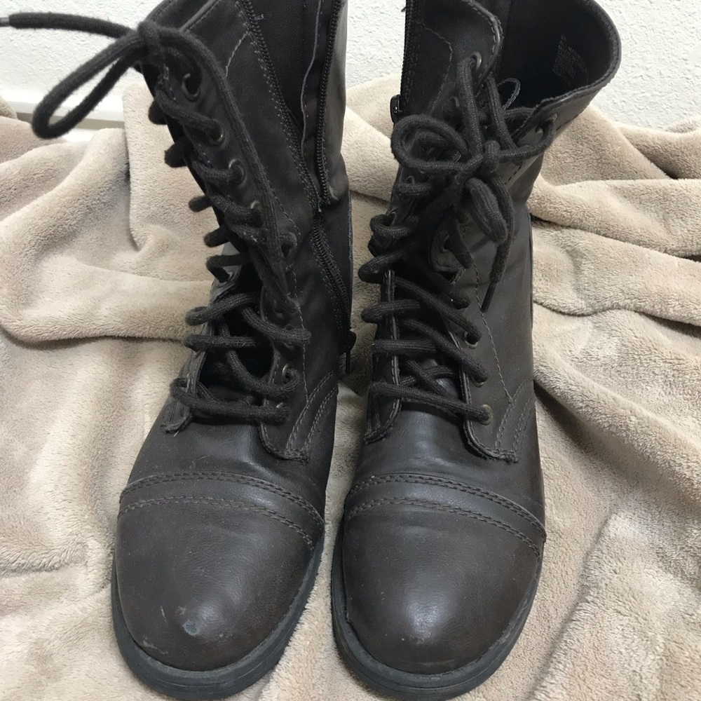 Target Brown Combat Boots